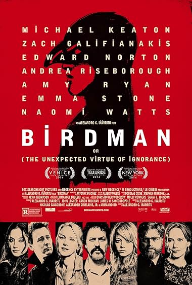 Birdman ou (A Inesperada Virtude da Ignorância)